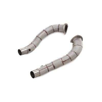 2009-2013 Ferrari California 4.3L heat shield downpipe