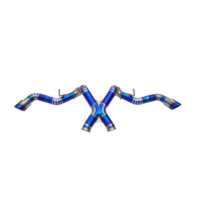 2015-2019 Mclaren 540c 570s 570gt 3.8T Titanium alloy material catback exhaust system 